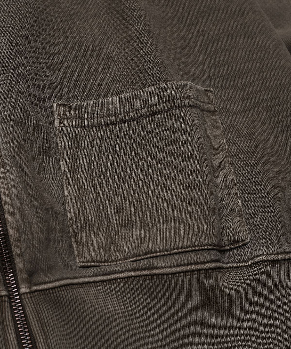 에스파이(ESFAI) TYPE C-2 FULL ZIP SWEAT (BROWN)