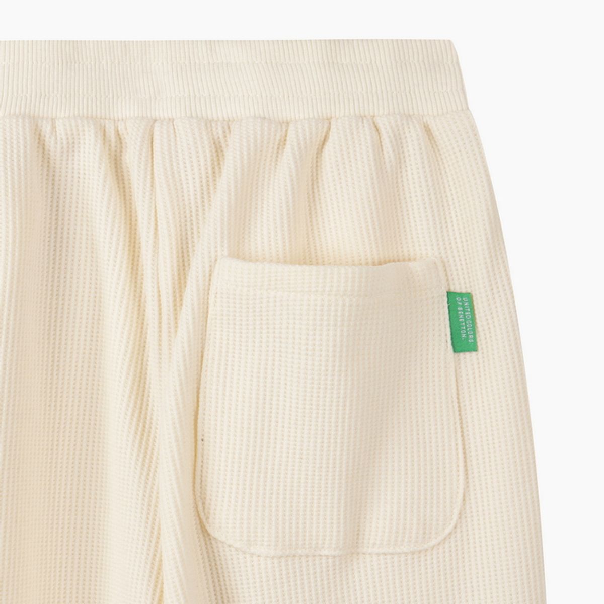 베네통키즈(BENETTONKIDS) 와플 그래픽 조거 팬츠_QATP04641IV
