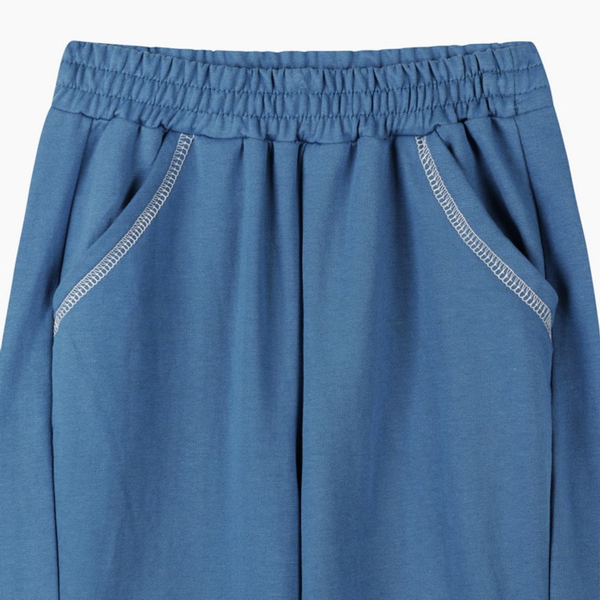 베네통키즈(BENETTONKIDS) 그래픽 포인트 조거 팬츠_QATP01641BL