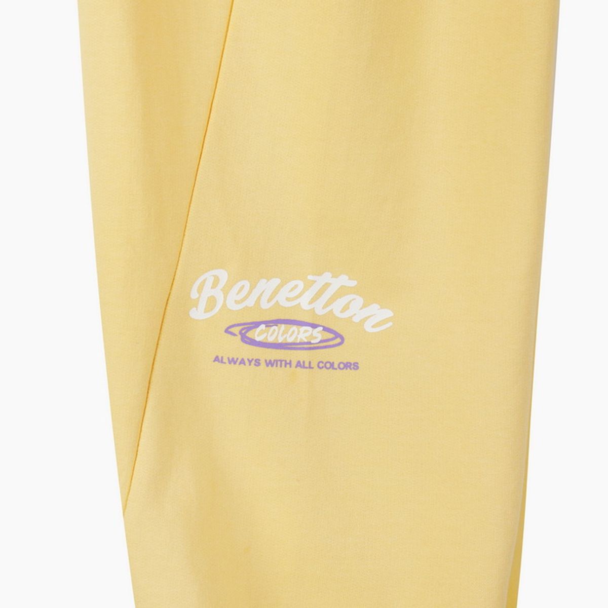 베네통키즈(BENETTONKIDS) 그래픽 포인트 조거 팬츠_QATP01641YE