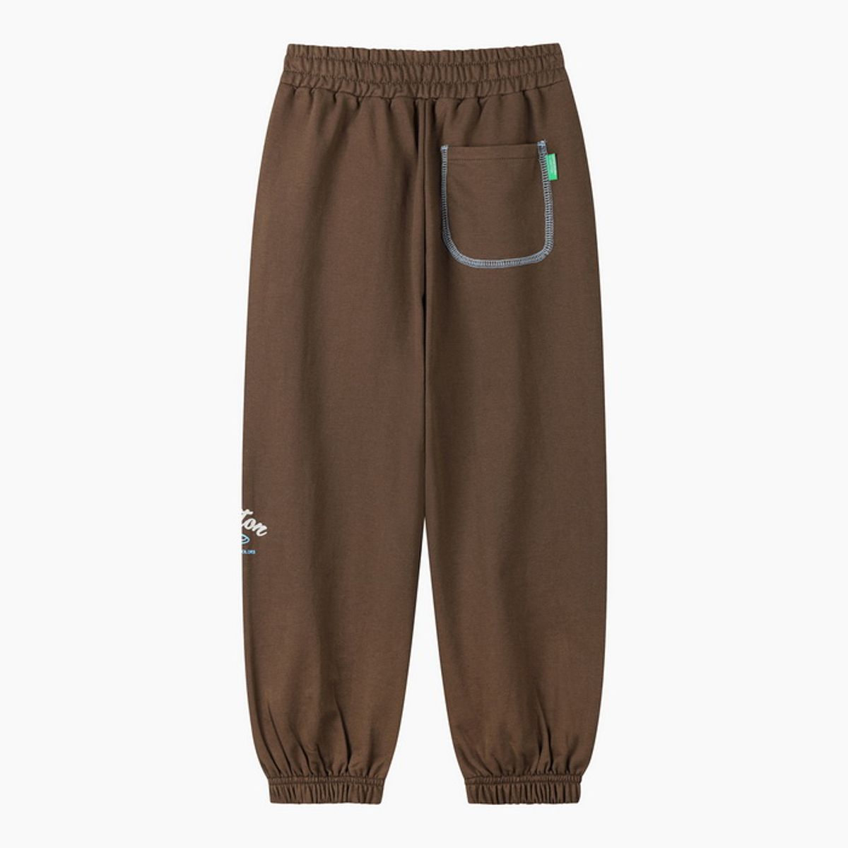베네통키즈(BENETTONKIDS) 그래픽 포인트 조거 팬츠_QATP01641BR