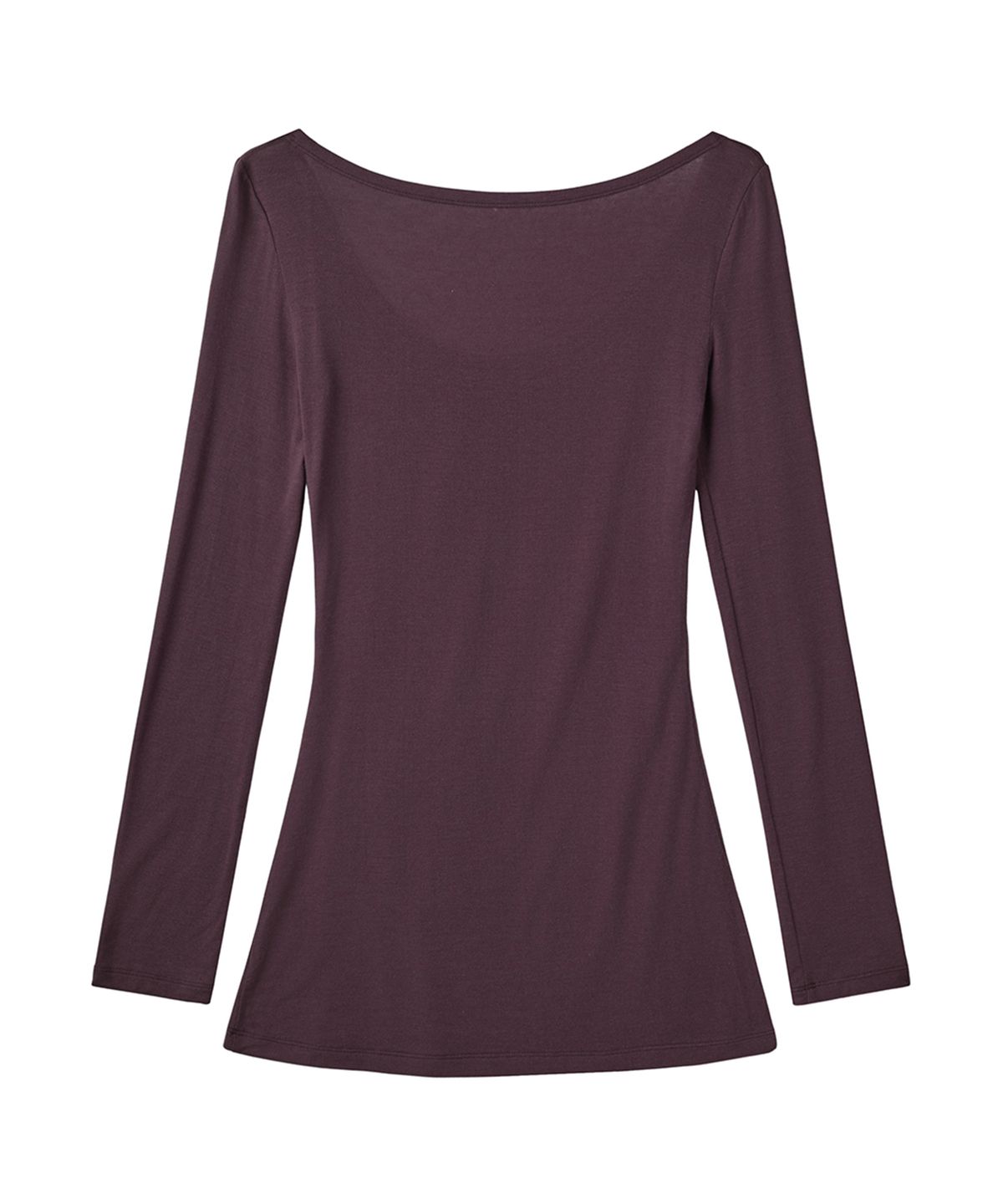 필세(PHILCE) Rosette Sheer Long Sleeve, Purple