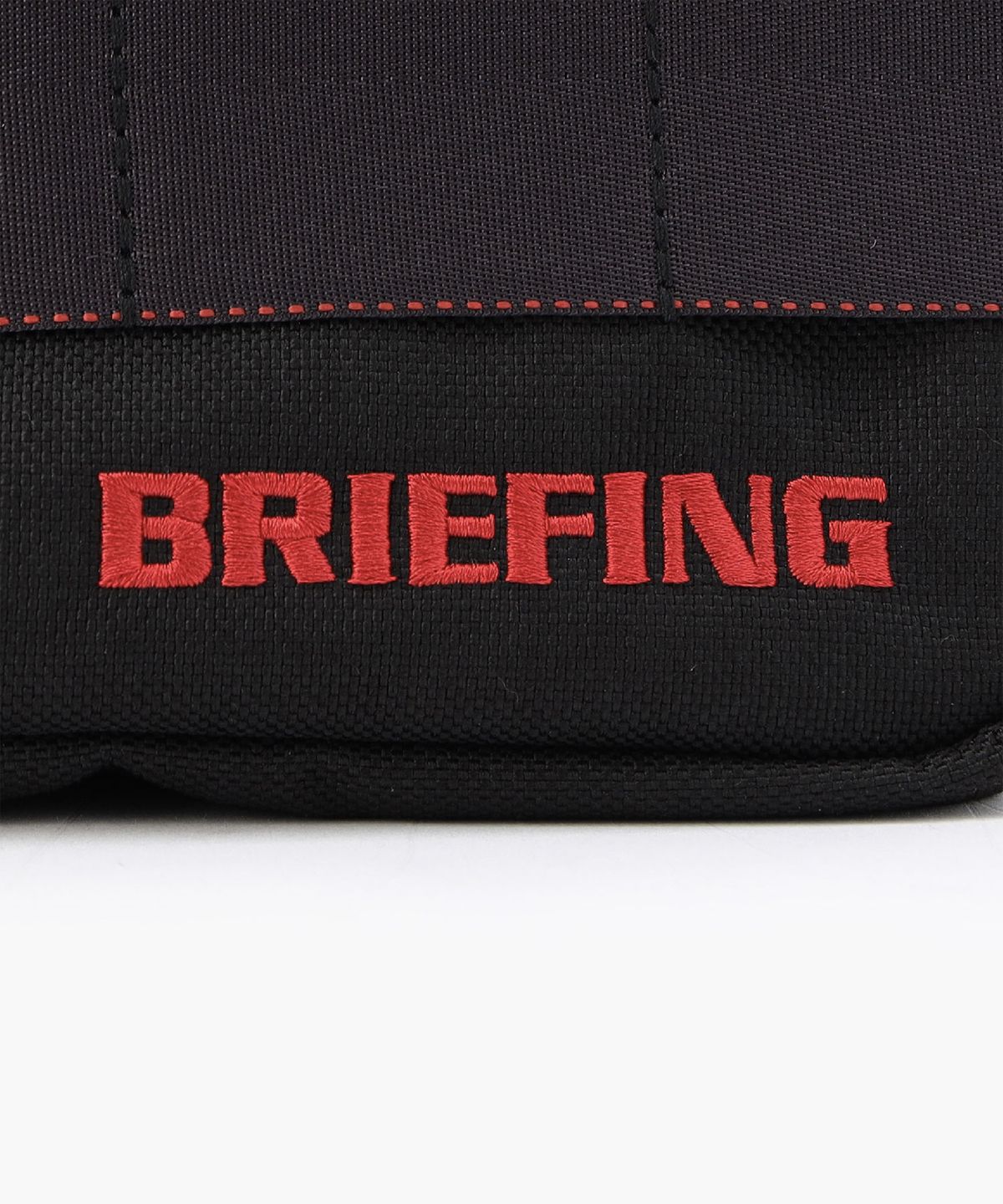 브리핑 골프(BRIEFING GOLF) 더블 집 파우치 STD_블랙