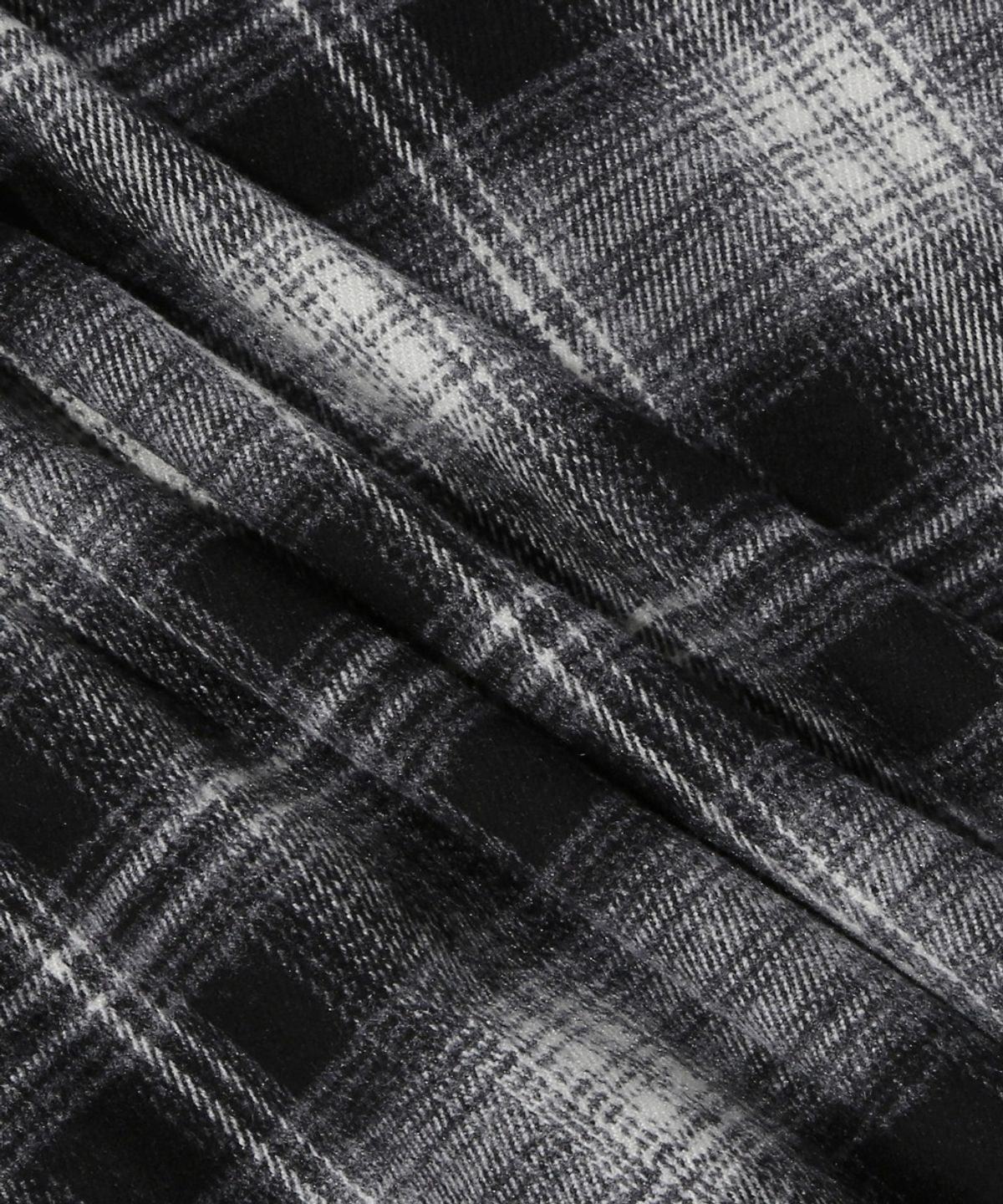 컬럼비아 유니버시티(COLUMBIA UNIVERSITY) FLANNEL CHECK LAYERED HOOD SHIRT_BLACK