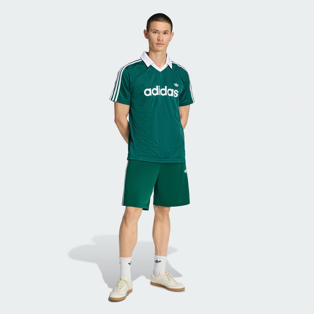 아디다스(ADIDAS) 아카이브 칼라 엔지니어드 져지 - 그린 / KE3582