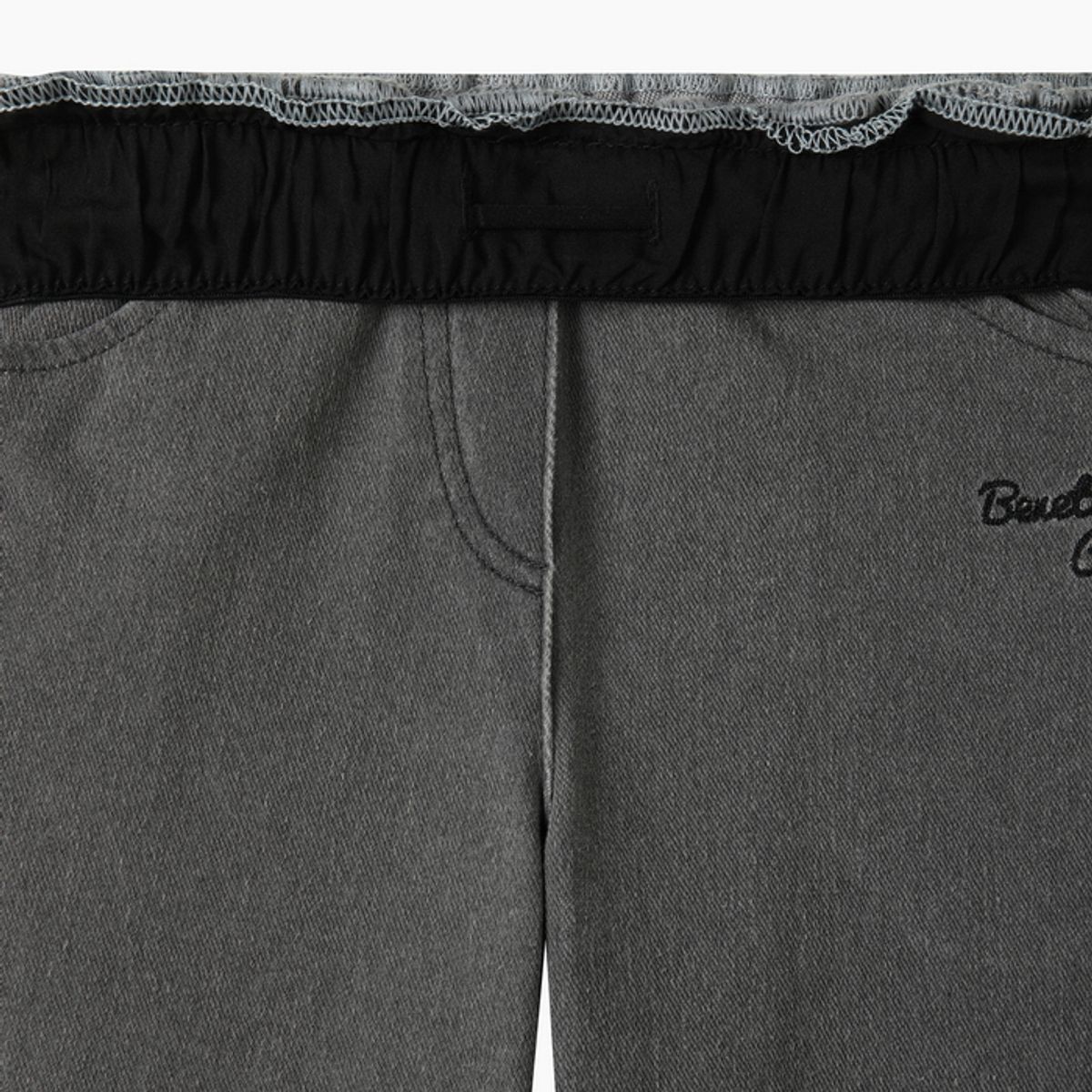 베네통키즈(BENETTONKIDS) 밴딩 부츠컷 말랑 팬츠_QALG02641CG