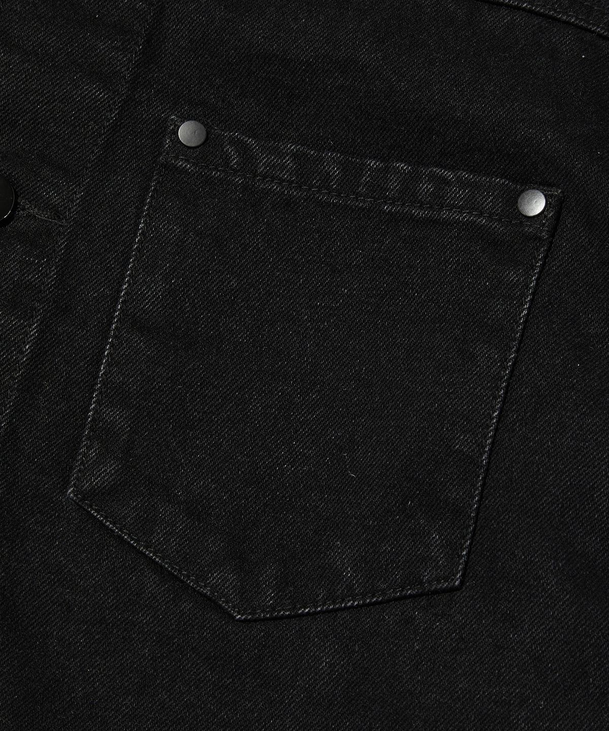 스웨이드(SUADE) TYPE 3 DENIM JACKET [BLACK]