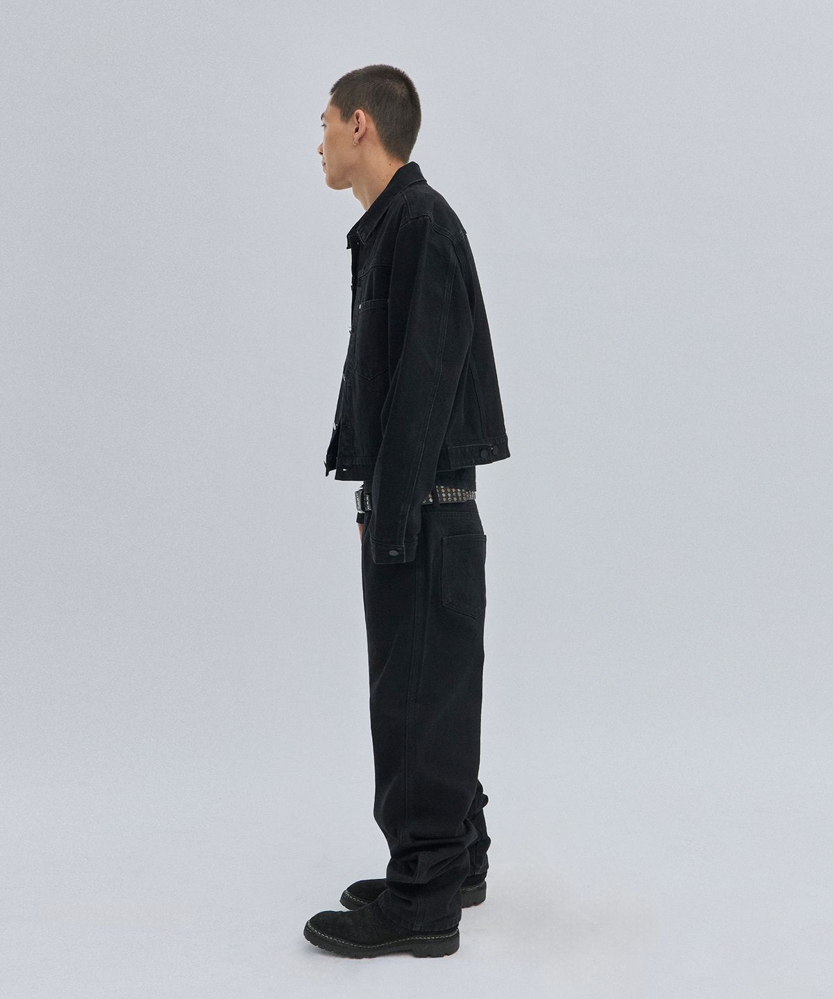 스웨이드(SUADE) TYPE 3 DENIM JACKET [BLACK]