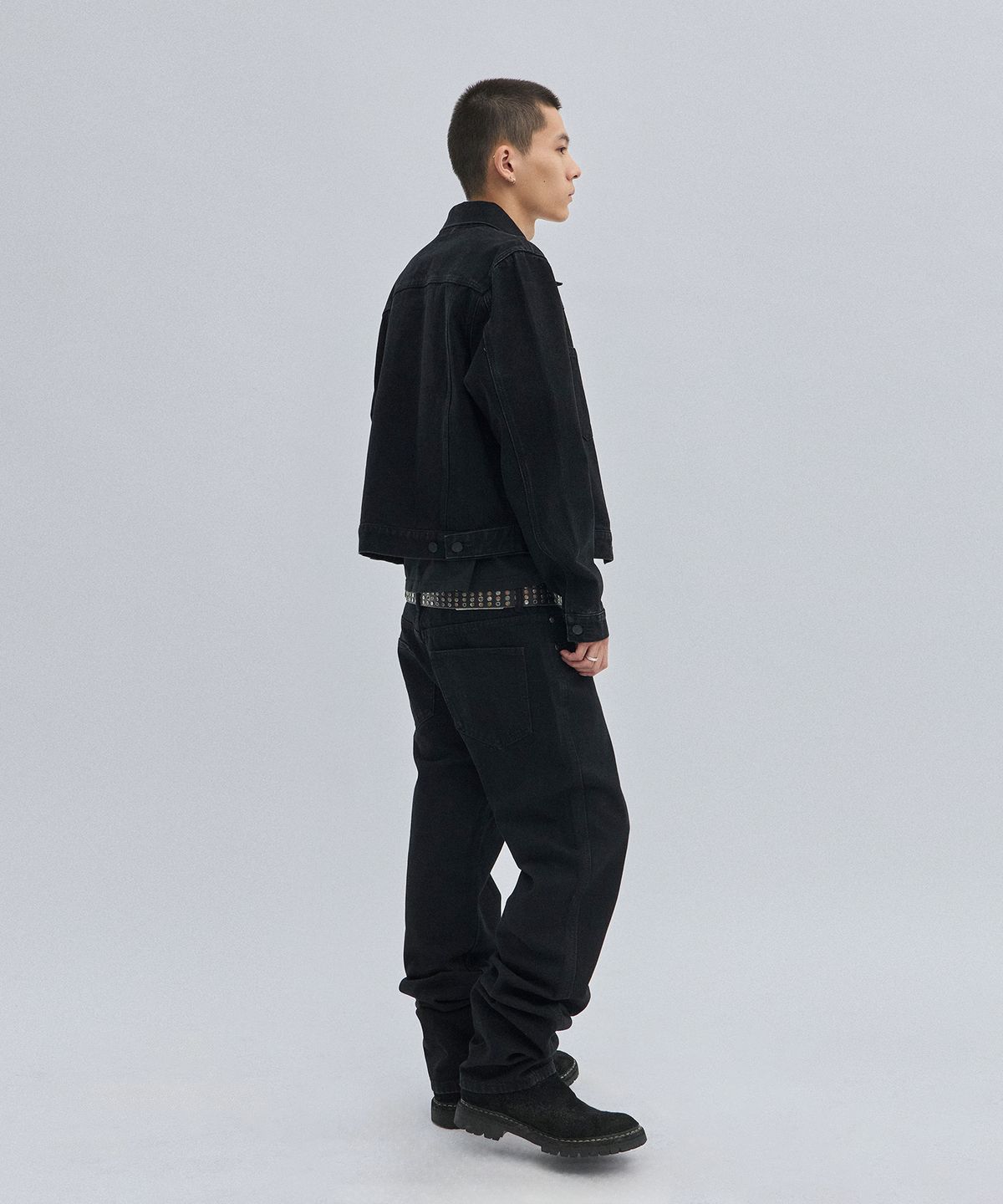 스웨이드(SUADE) TYPE 3 DENIM JACKET [BLACK]