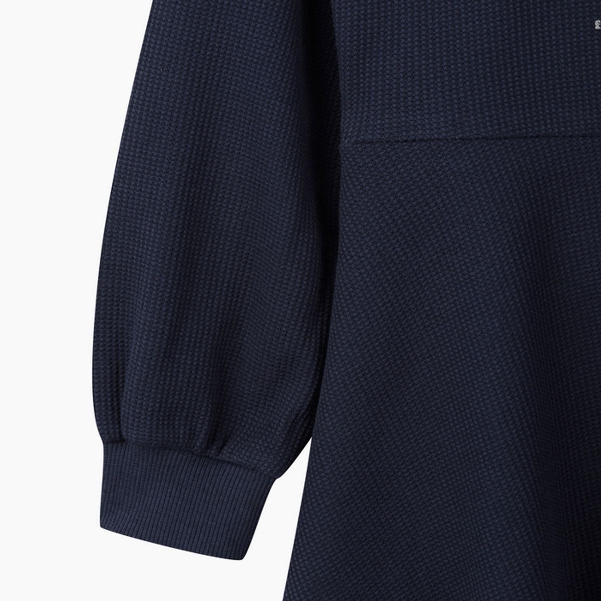 베네통키즈(BENETTONKIDS) 래빗 플레어 와플 원피스_QAOP02641NY