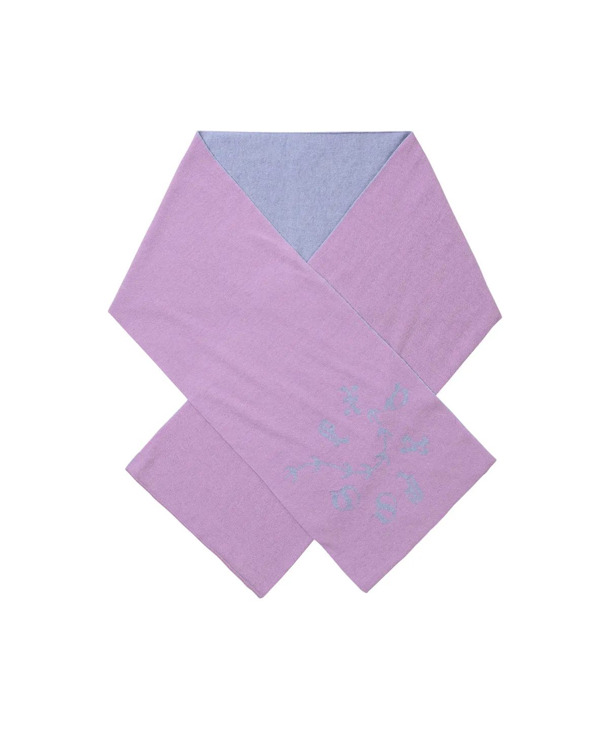 웰빙익스프레스(WELLBEING EXPRESS) WBE Logo Muffler Purple