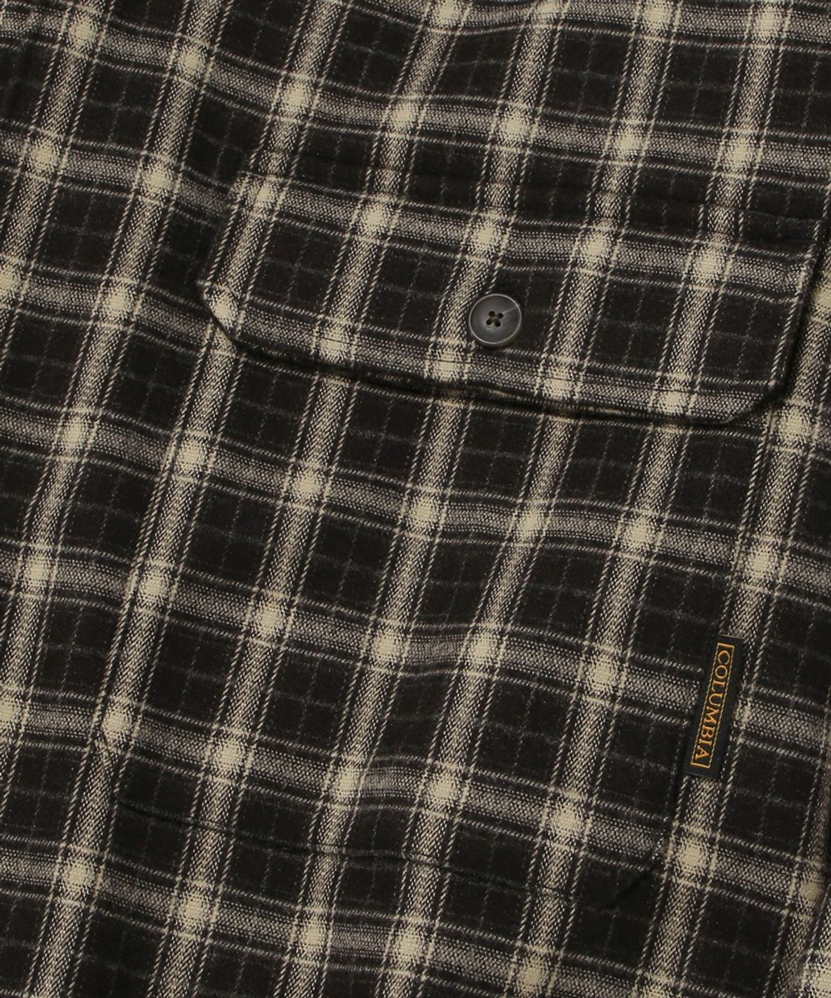 컬럼비아 유니버시티(COLUMBIA UNIVERSITY) FLEECE BONDED CHECK SHIRT JACKET_BROWN