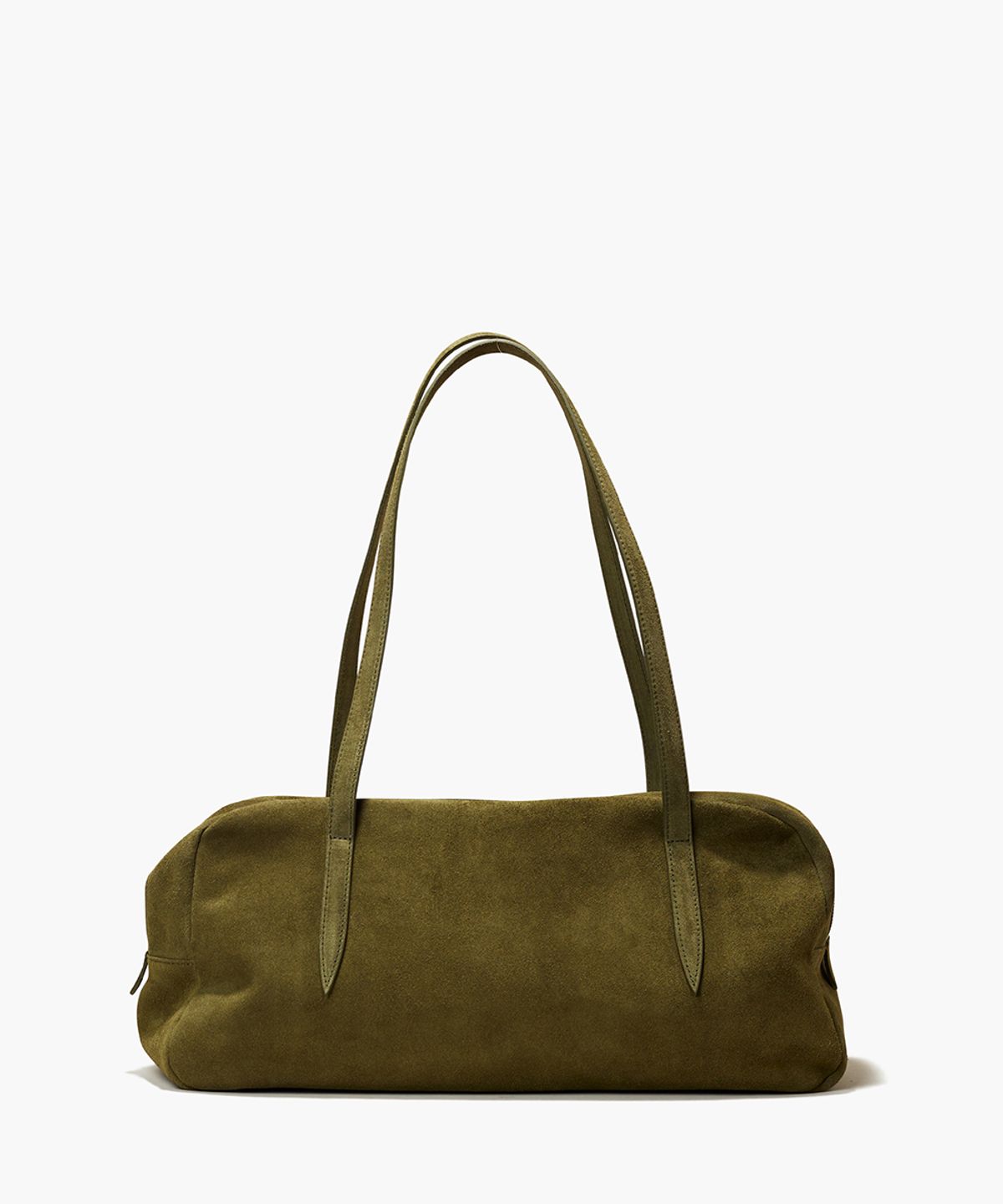 플로르(FLOR) 윌로 플루트 숄더백 Willo Flute Bag Suede Olive