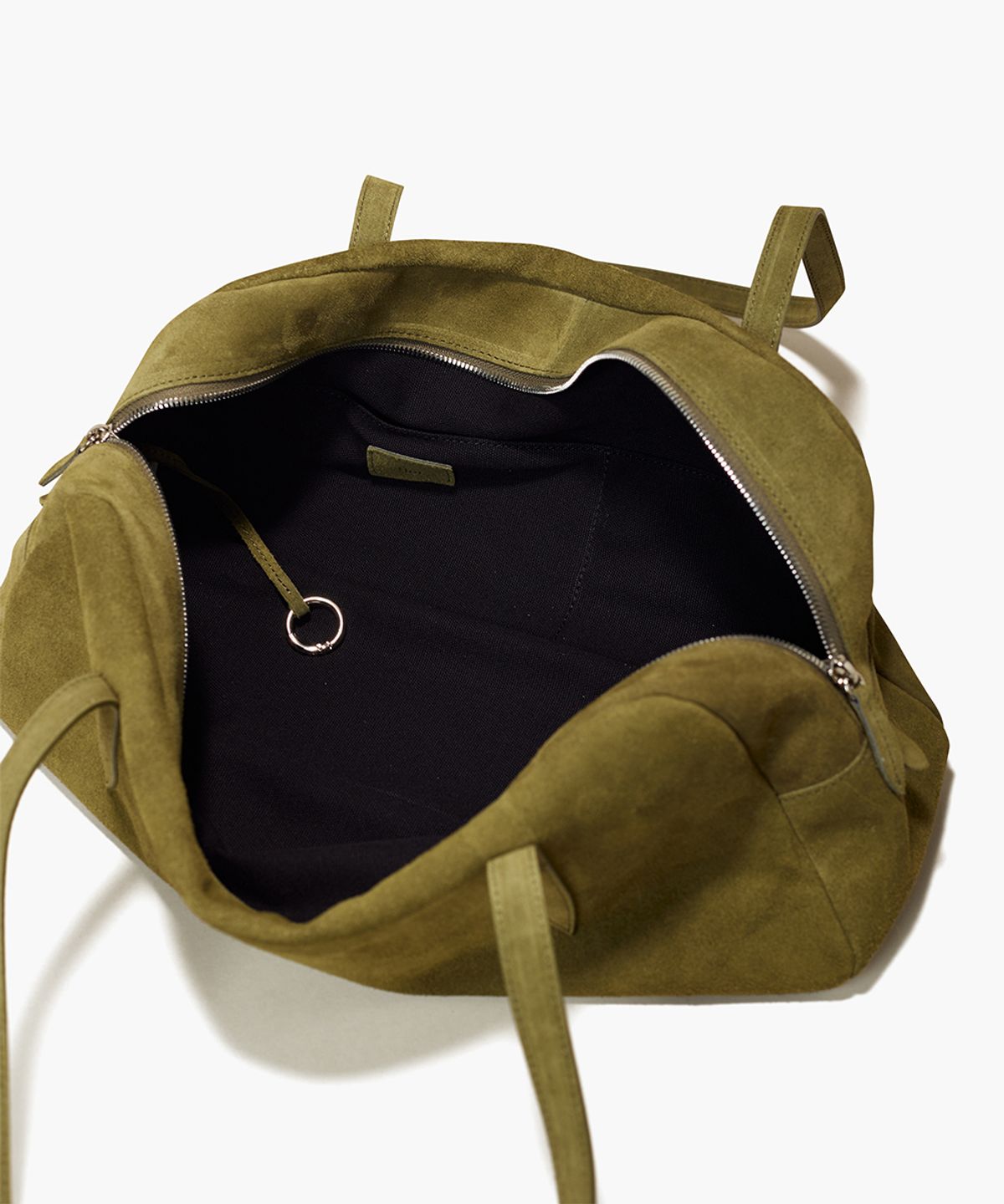 플로르(FLOR) 윌로 플루트 숄더백 Willo Flute Bag Suede Olive