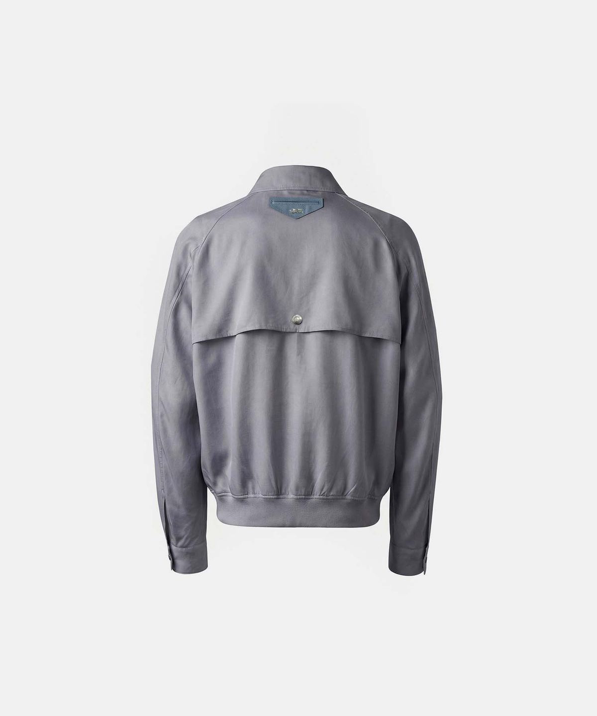 배드블러드(BADBLOOD) Contour Lightweight Bomber Shacket - Blue Gray