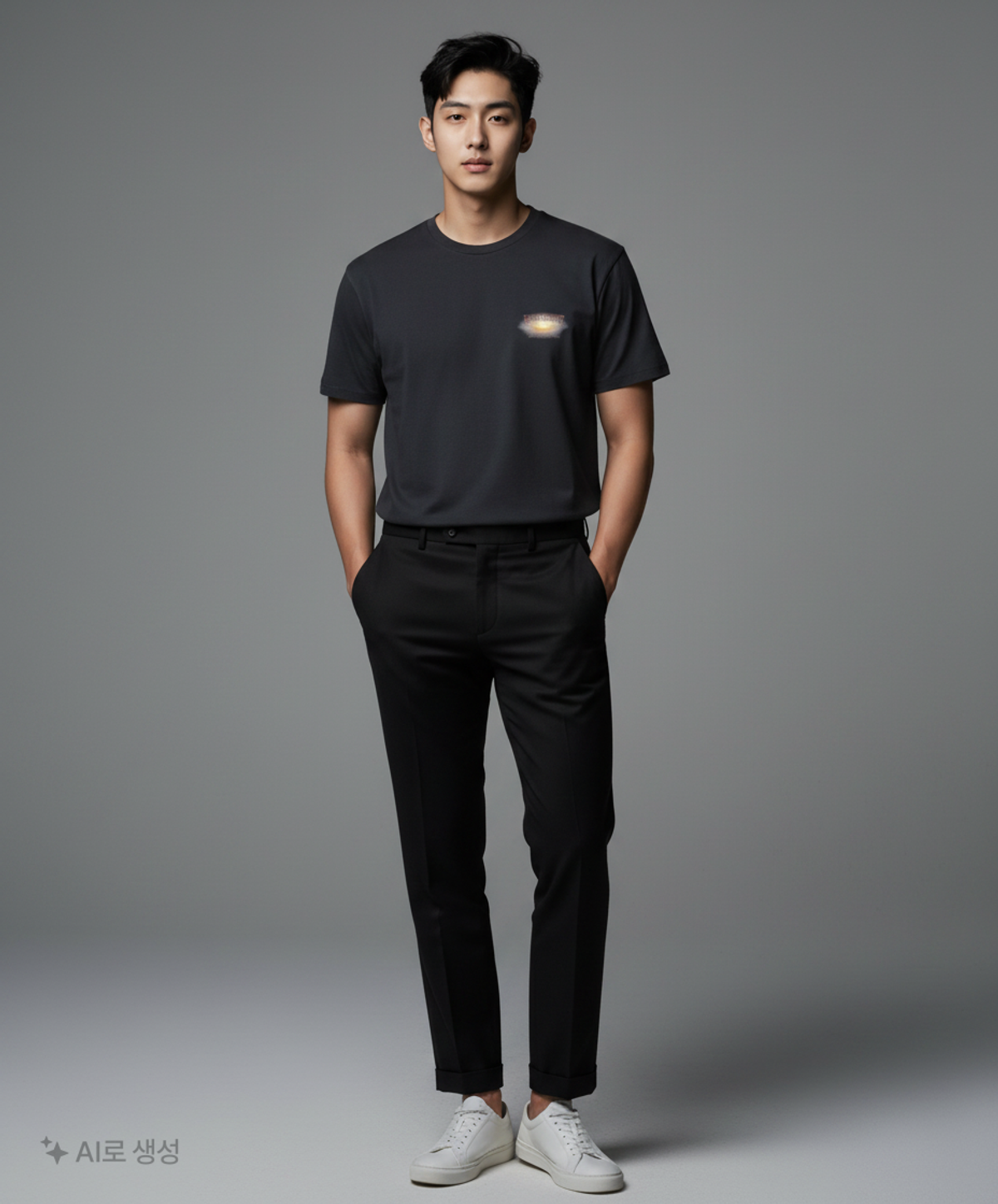 일꼬르소(IL CORSO) Sunset 아트웍 반팔 티셔츠 블랙 IETS4E402BK M