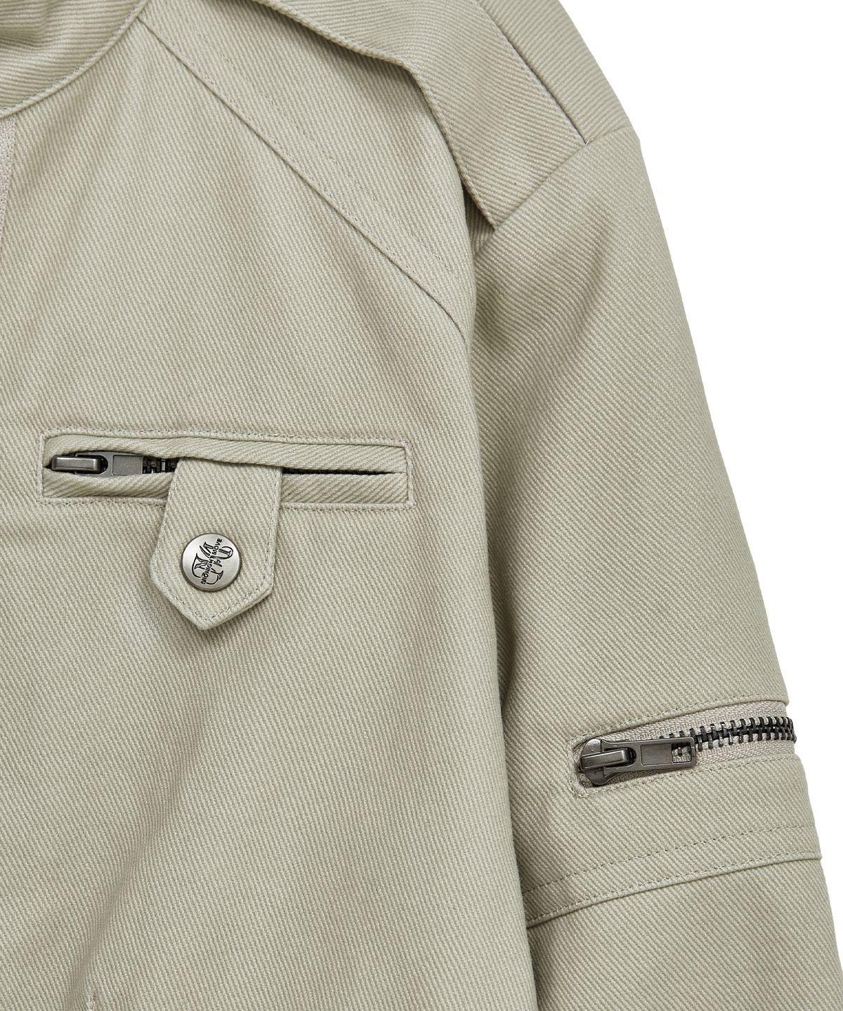 미드나잇 무브(MIDNIGHT MOVE) 2 zip jacket (beige)
