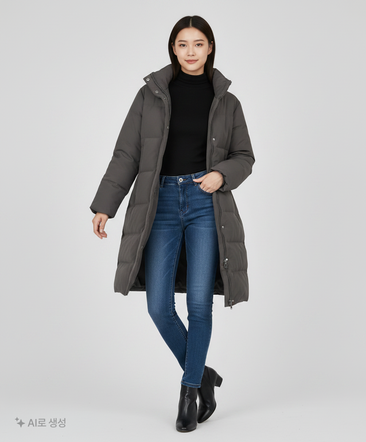 무인양품(MUJI) 숏 패딩/숏 헤비 아우터 S