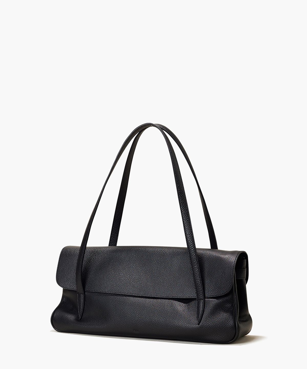 플로르(FLOR) 윌로 플루트 플랩백 Willo Flute Flap Bag Black