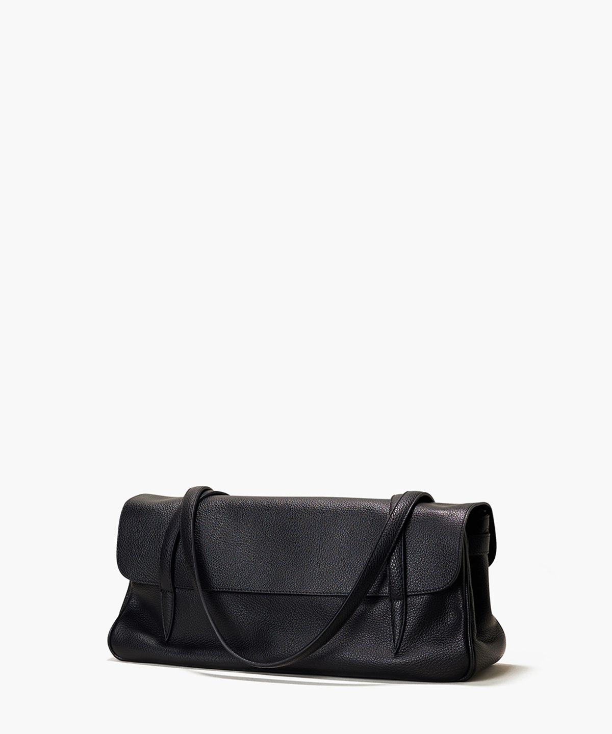 플로르(FLOR) 윌로 플루트 플랩백 Willo Flute Flap Bag Black