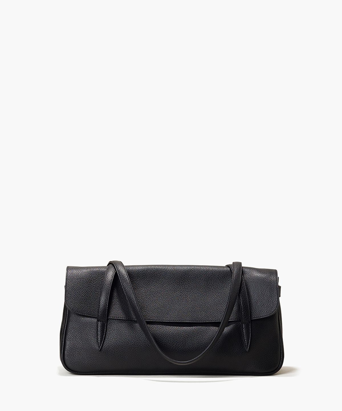 플로르(FLOR) 윌로 플루트 플랩백 Willo Flute Flap Bag Black