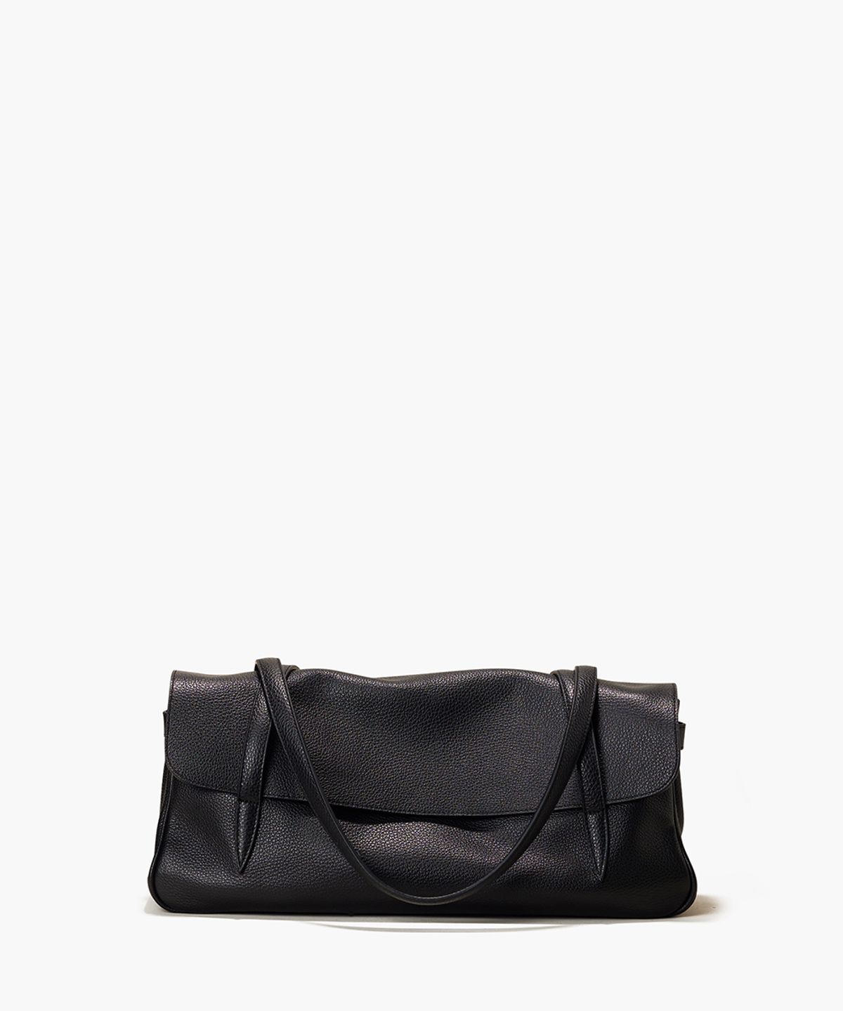 플로르(FLOR) 윌로 플루트 플랩백 Willo Flute Flap Bag Black