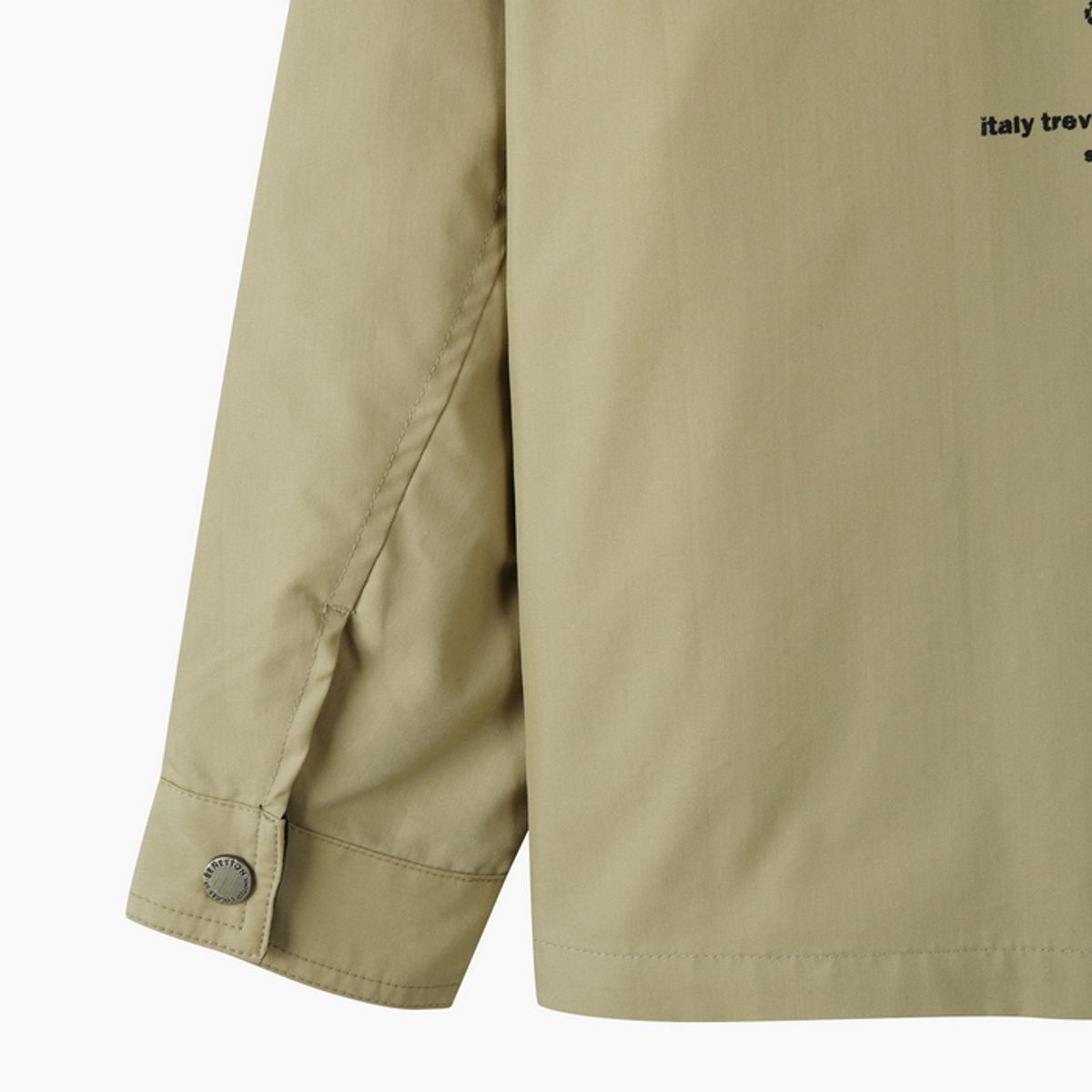 베네통키즈(BENETTONKIDS) 힙스터 화섬 워크자켓_QAJK04641BG
