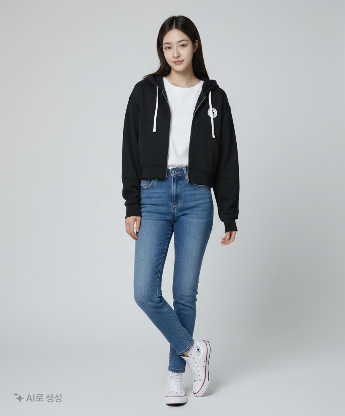 컨버스(CONVERSE) 후드 집업 85