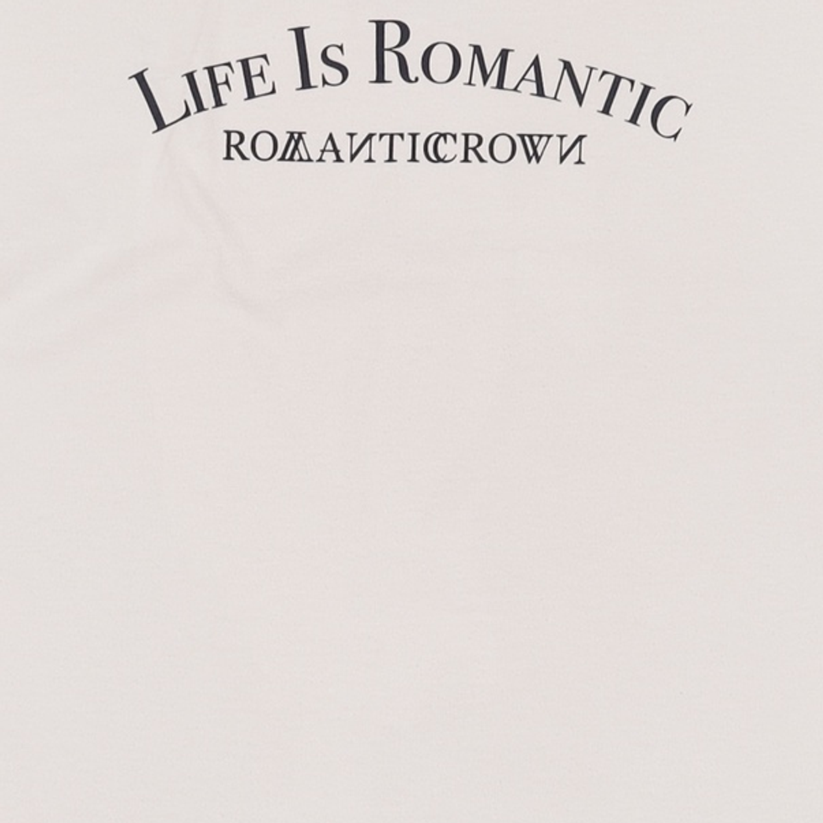로맨틱크라운(ROMANTIC CROWN) 반소매 티셔츠 S