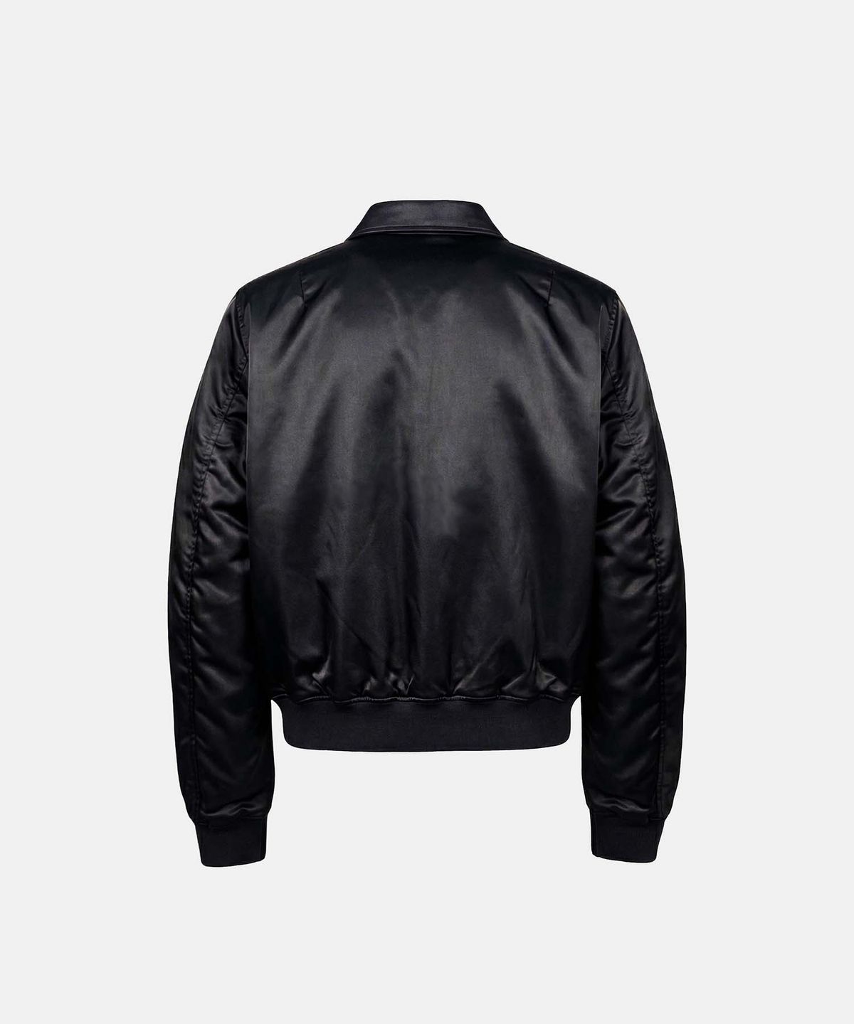 배드블러드(BADBLOOD) Nylon A2 Bomber Jacket - Black