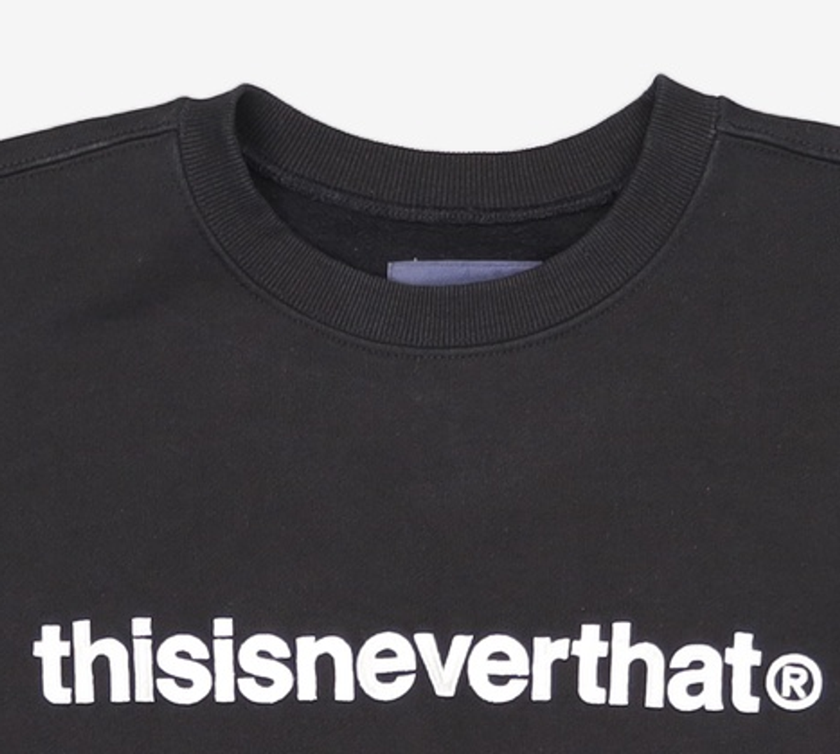 디스이즈네버댓(THISISNEVERTHAT) (FW22) T-Logo Crewneck Black L