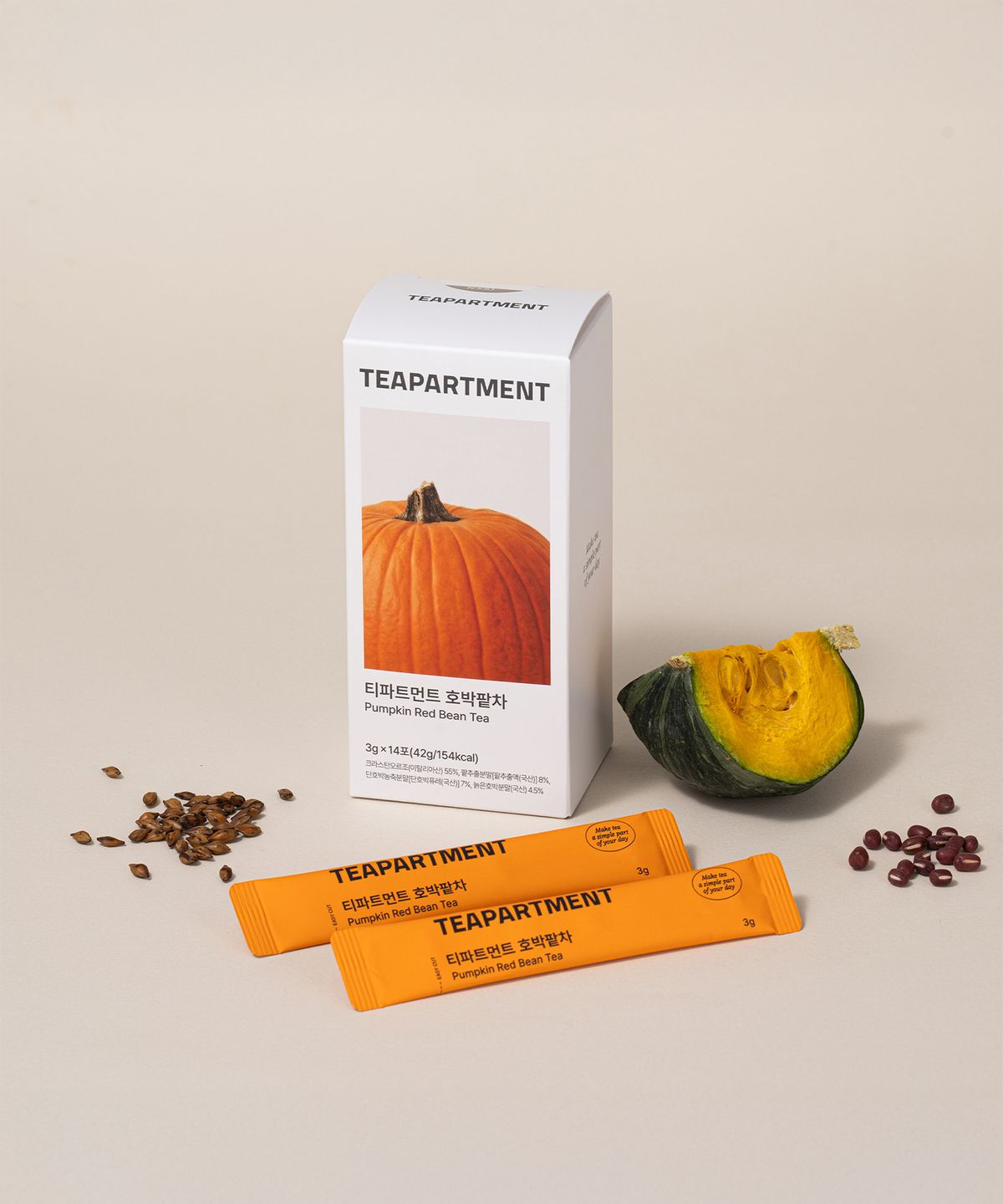 티파트먼트(TEAPARTMENT) 호박팥차 3g 14포