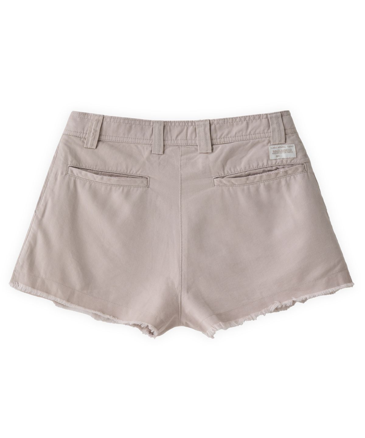 투위드(TUEWID) 006 pleated Bermuda pants in washed fog grey 0 SIZE