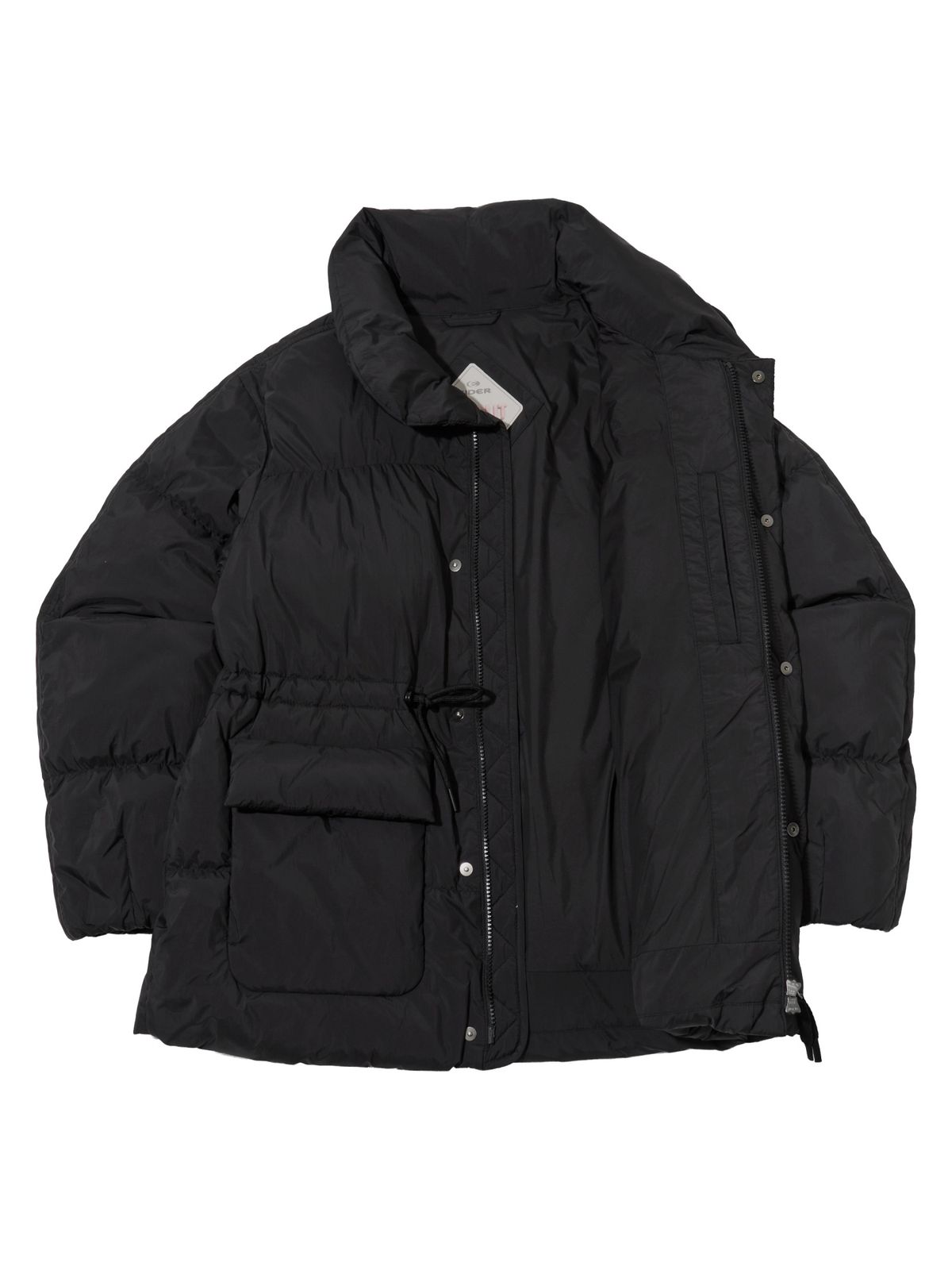 아이더(EIDER) MONGLIT (몽글릿) 여성 미들 구스 다운 자켓_Black