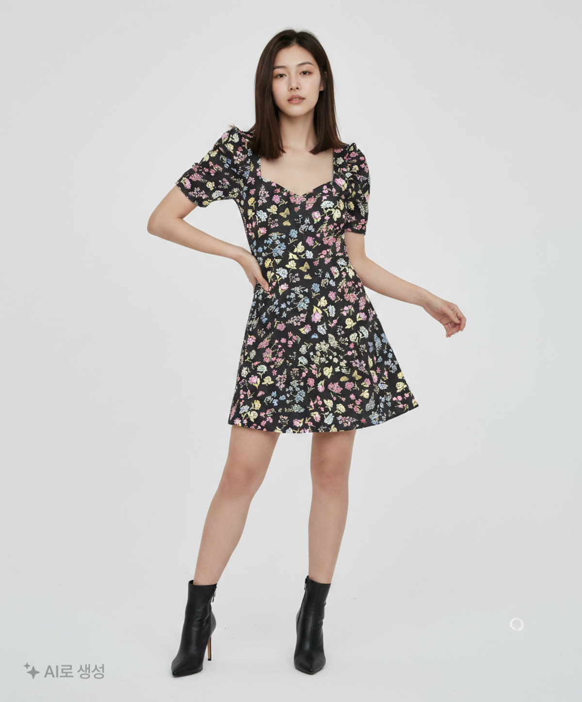 디바이디드에이치앤엠(DIVIDED H&M) 미니 원피스 XS
