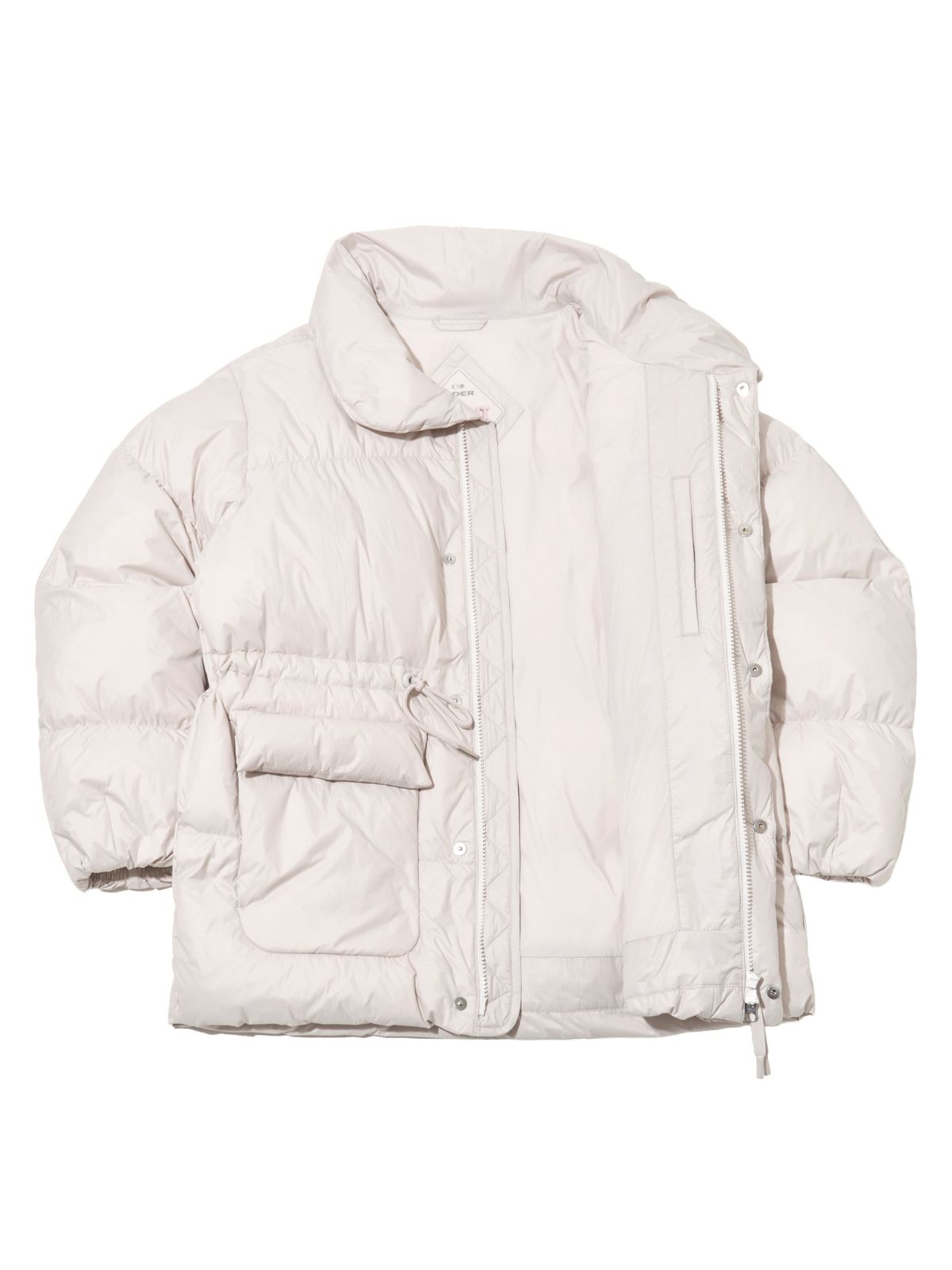 아이더(EIDER) MONGLIT (몽글릿) 여성 미들 구스 다운 자켓_OATMEAL