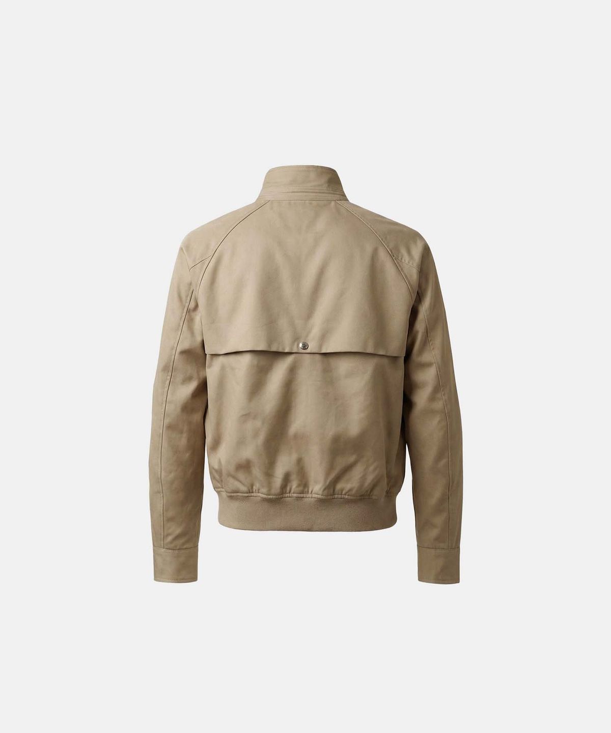 배드블러드(BADBLOOD) Contour Trench High-Neck Bomber Jacket - Beige