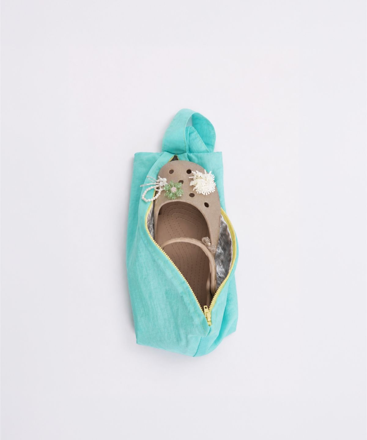 모잉모잉(MOIN MOIN) Shoe pouch, Bubble blue