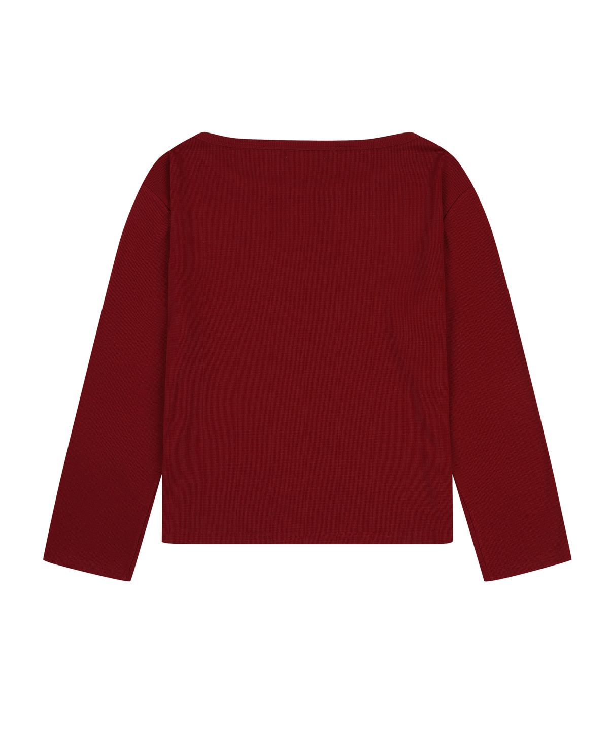 오디너리 홀리데이(ORDINARY HOLIDAY) OFF-SHOULDER LOOSE FIT SET [RED]