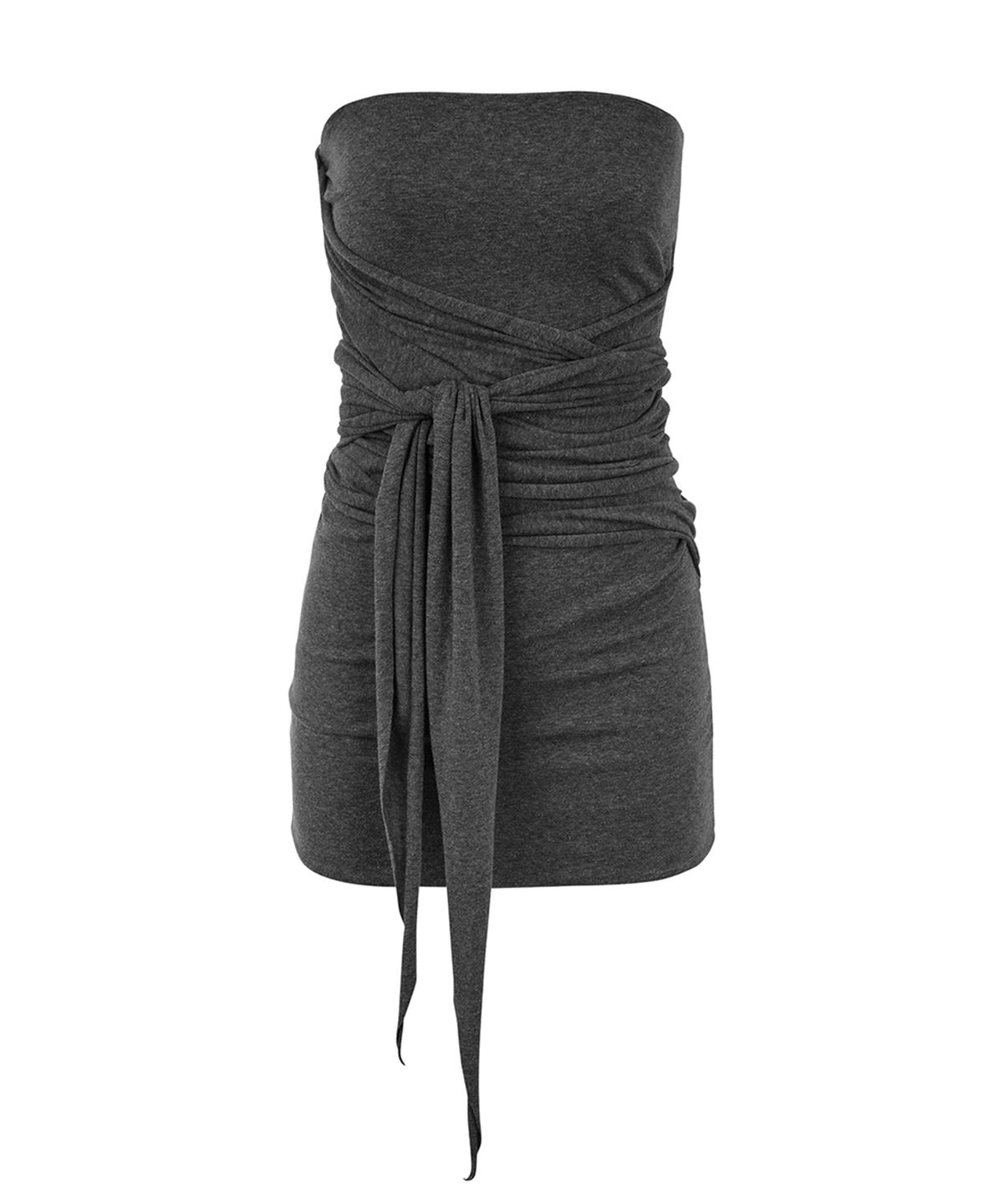 필세(PHILCE) Multi-Way Tube Top, Charcoal