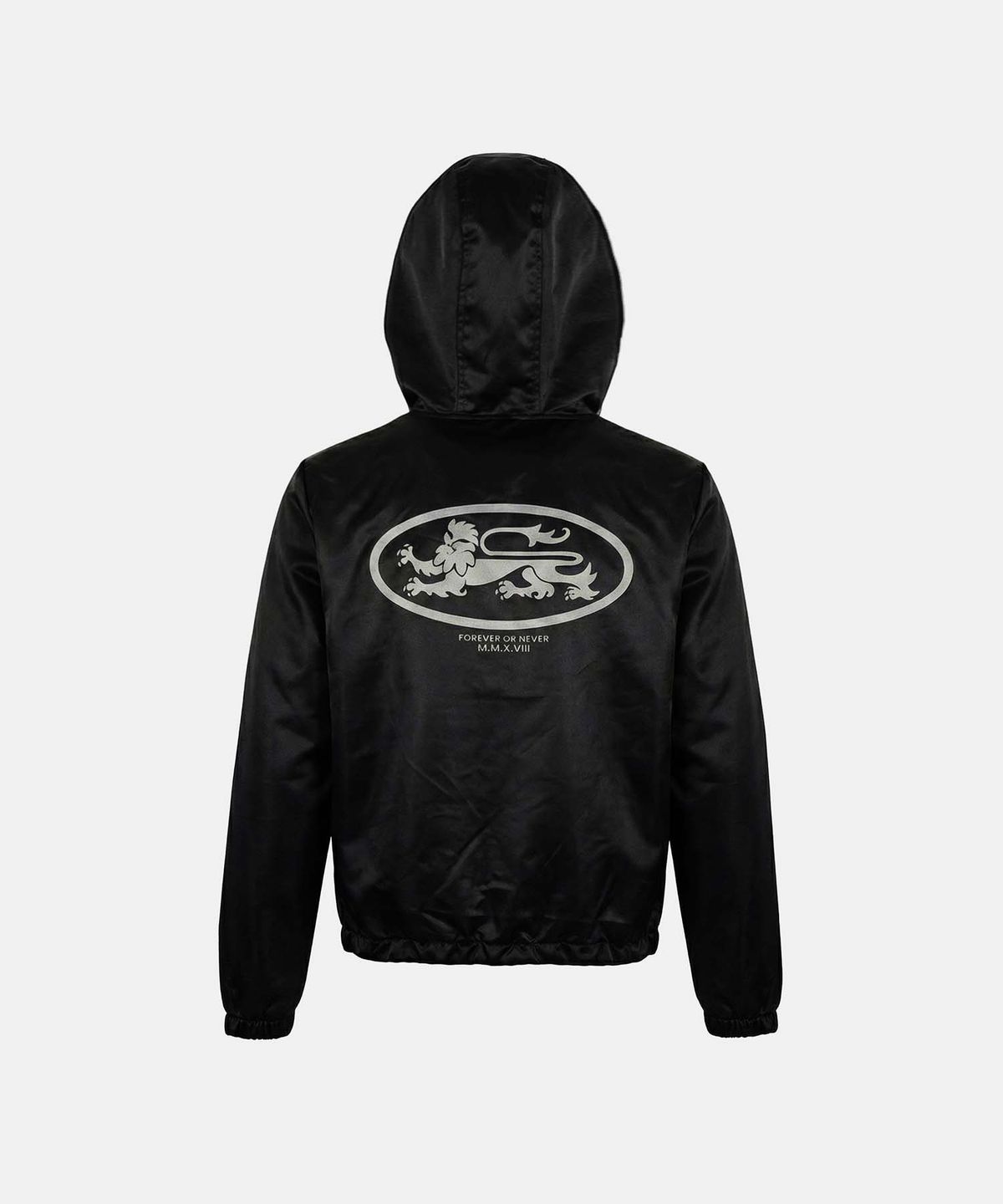 배드블러드(BADBLOOD) Mystic Nylon Hooded windbreaker - Black