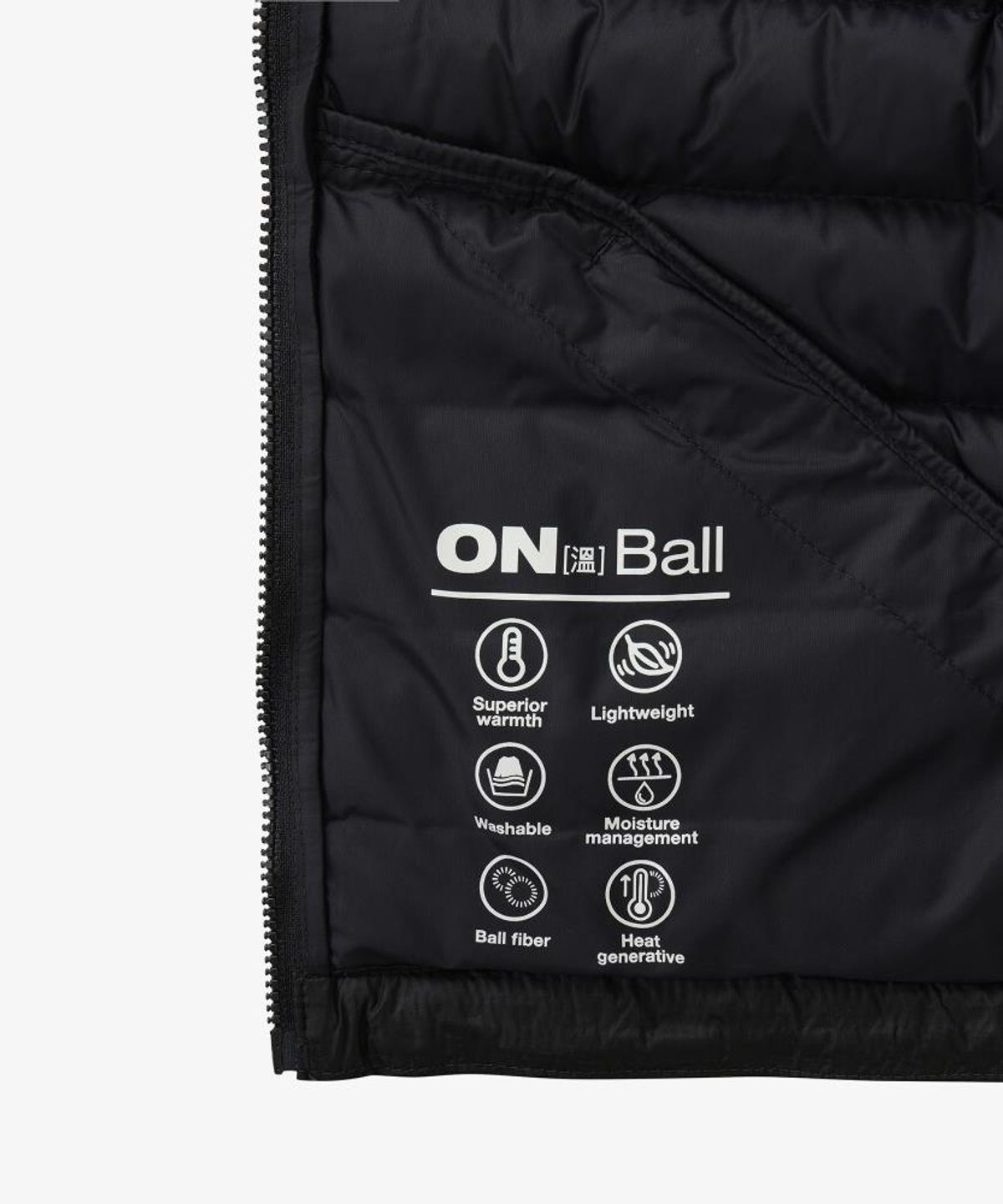 노스페이스 키즈(THE NORTH FACE KIDS) 키즈 벤투스 온볼 패딩 자켓 NJ3NS52S_BLK