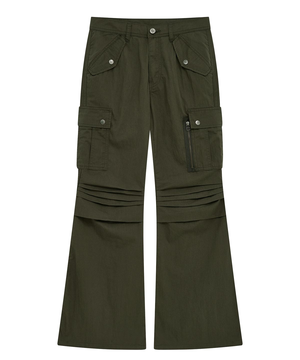 미드나잇 무브(MIDNIGHT MOVE) sh bootcut pants (khaki)