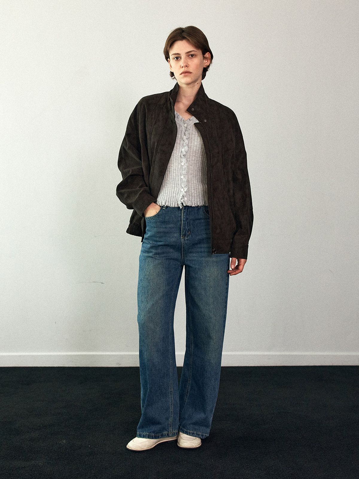 헌치(HUNCH) Cocoon Fit Denim Pants