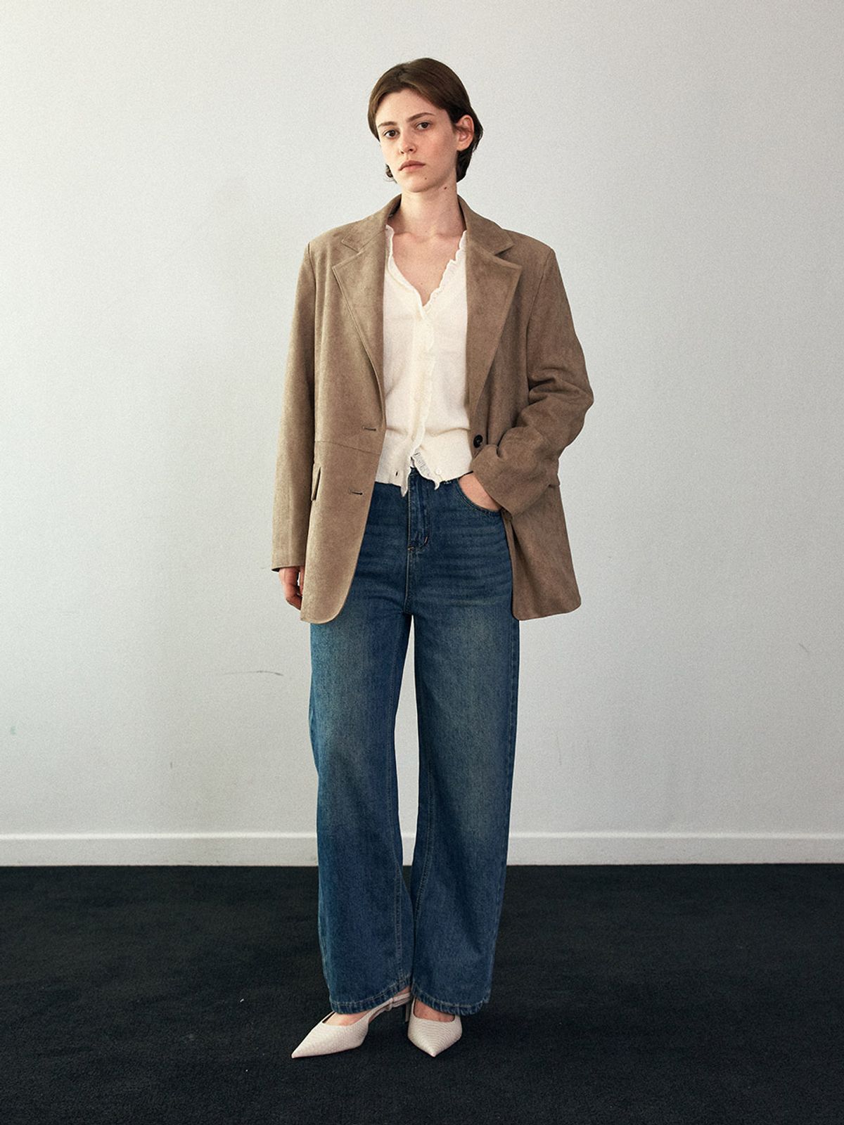 헌치(HUNCH) Cocoon Fit Denim Pants