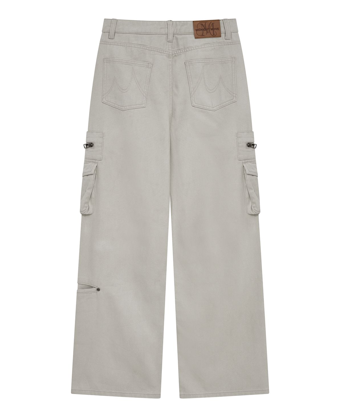 미드나잇 무브(MIDNIGHT MOVE) zip st pants (ivory)