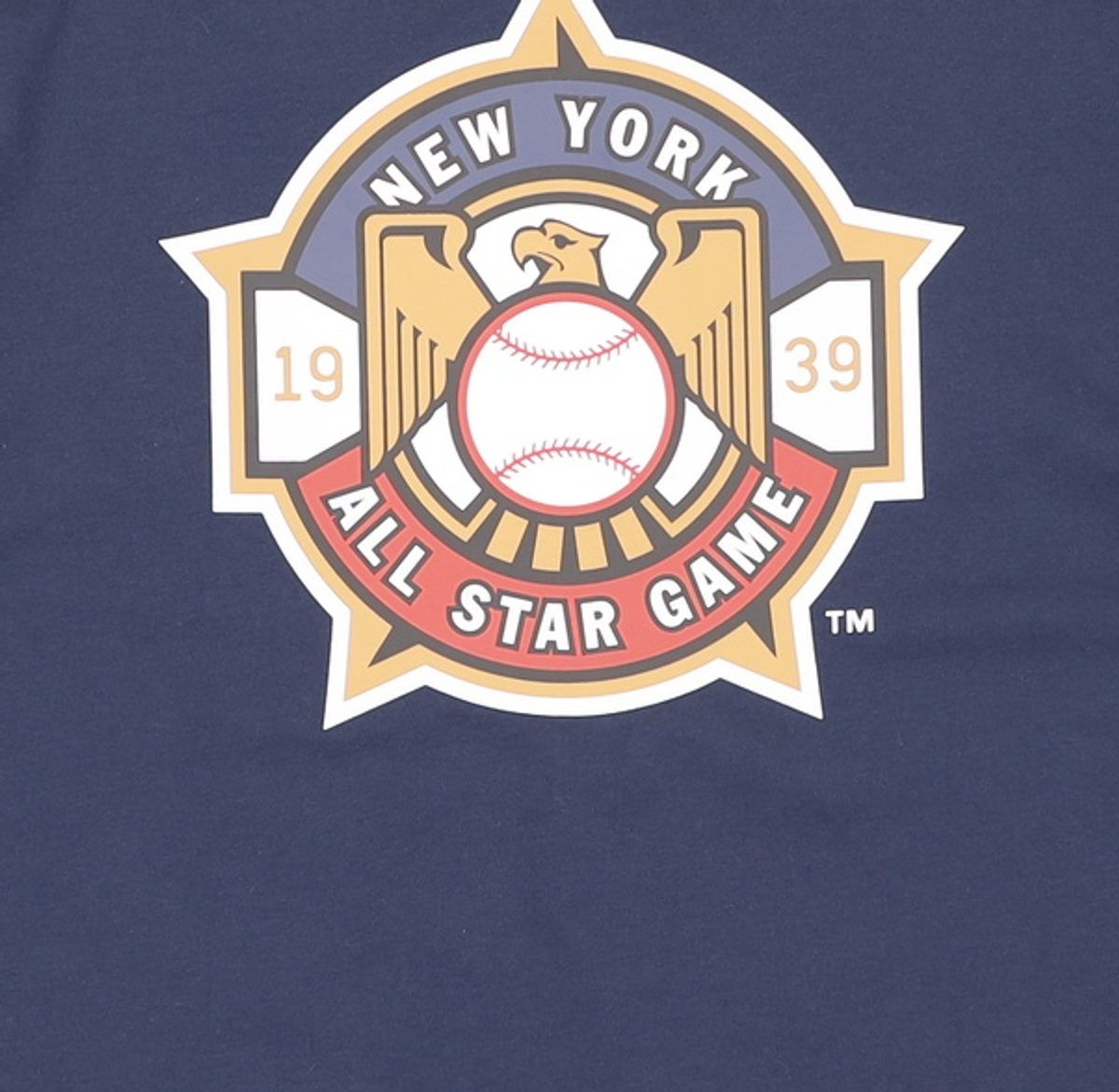 뉴에라(NEW ERA) MLB 쿠퍼스타운 뉴욕 양키스 올스타게임 티셔츠 이브닝 블루 14679827 105