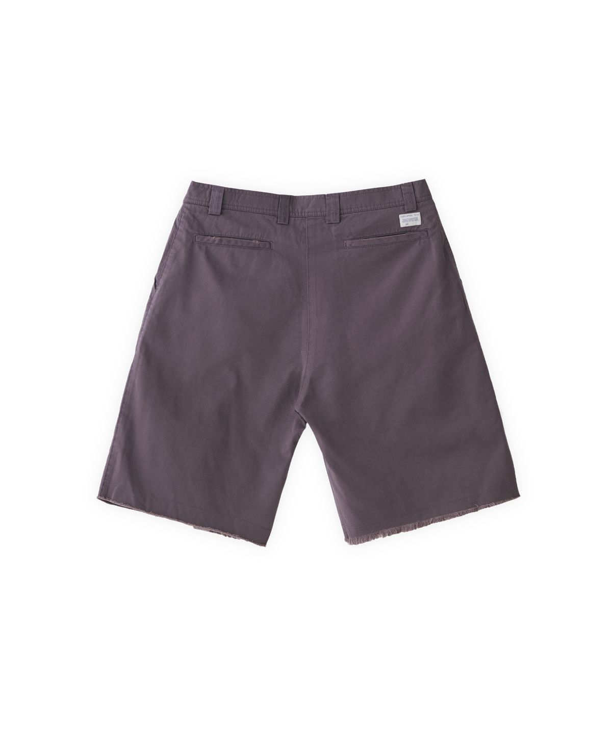 투위드(TUEWID) 006 pleated Bermuda pants in washed purple