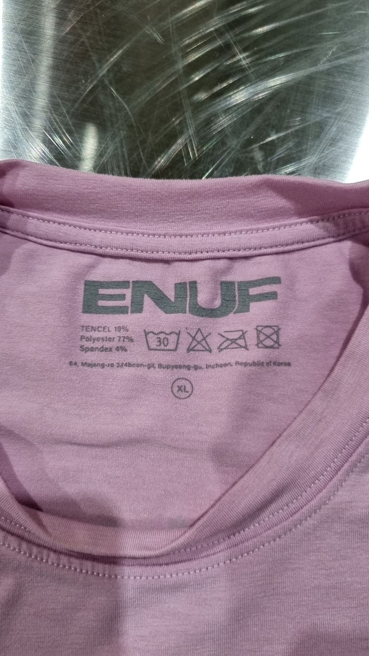 이너프(ENUF) 반소매 티셔츠 XL