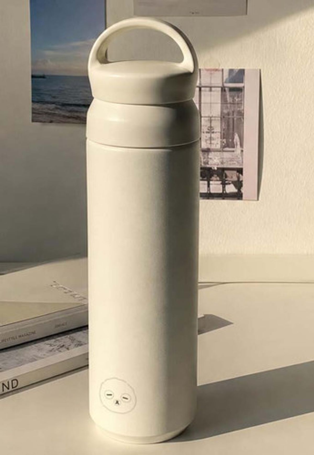 이레케이스앤굿즈(IRECASEGOODS) 팩 디자인 핸들텀블러 보온 보냉 500ml 휴대용